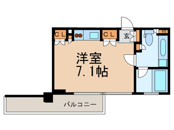 カスタリア戸越の物件間取画像